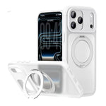 Alpha-style Rotating Bracket Magnetic Phone Case, For iPhone 17 Pro Max, For iPhone 17 Pro