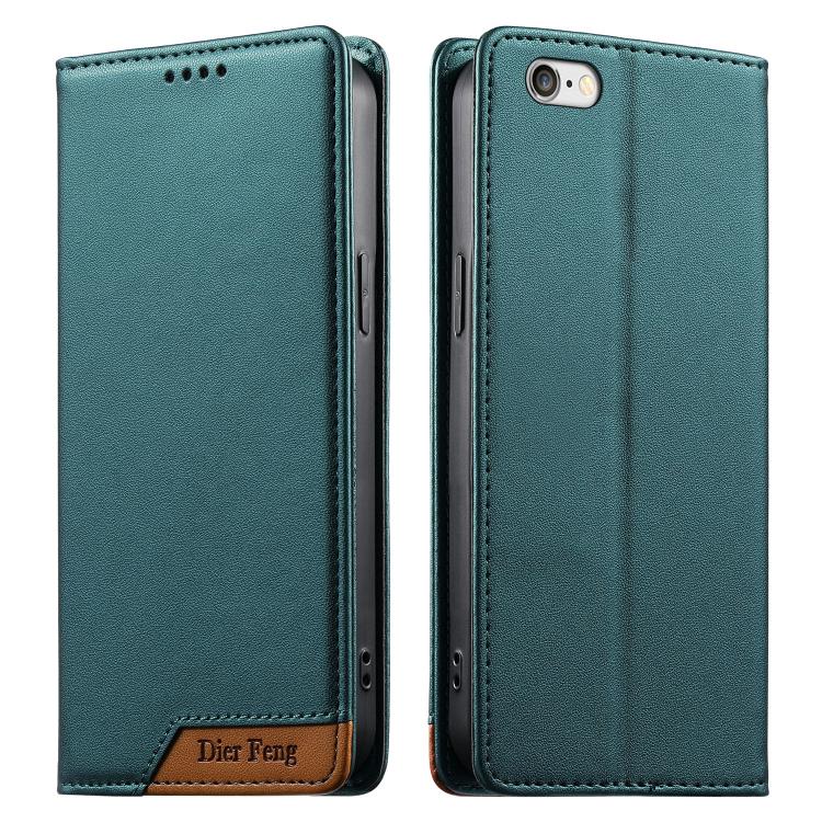 Dierfeng Splicing Strong Magnetic RFID Vegan Leather Phone Case, For iPhone 14 Pro Max, For iPhone SE 2022 / SE 2020 / 8 / 7, For iPhone 13 Pro Max, For iPhone 13 Pro, For iPhone 13 mini, For iPhone 12 / 12 Pro, For iPhone 12 Pro Max, For iPhone 12 mini