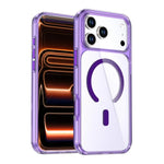 Crystal Colorful Magnetic Phone Case, For iPhone 17 Pro Max, For iPhone 17 Pro