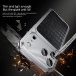 Luxury Leather-Texture Magnetic Metal Phone Case with Spring Buckle, For iPhone 17 Pro Max, For iPhone 17 Pro