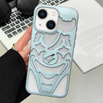 Oil Spraying Hollow Out Clown Heat Dissipation TPU Phone Case, For iPhone 13 Pro Max, For iPhone 13 Pro, For iPhone 13