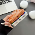 Oil Spraying Hollow Out Clown Heat Dissipation TPU Phone Case, For iPhone 17 Pro Max, For iPhone 17 Pro, For iPhone 17, For iPhone 16 Pro Max, For iPhone 16 Pro, For iPhone 16
