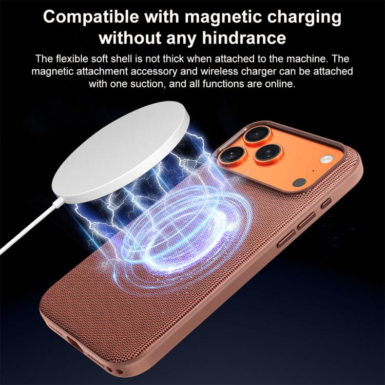 Tech Fabric Texture PC Magnetic Phone Case with AI Camera Button, For iPhone 15, For iPhone 14, For iPhone 14 Pro, For iPhone 14 Pro Max, For iPhone 13 Pro Max, For iPhone 13 Pro, For iPhone 13