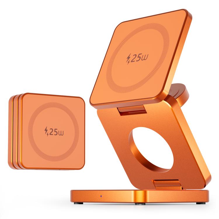 IW31 25W Foldable 3 in 1 Magnetic Wireless Fast Charger