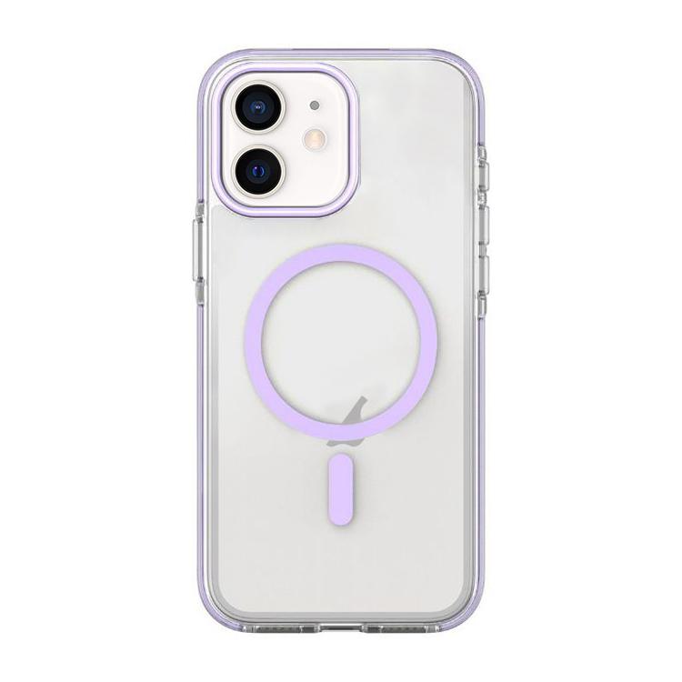 Dual-Color PC Hybrid TPU Magnetic Phone Case, For iPhone 12 / 12 Pro, For iPhone 12 Pro Max