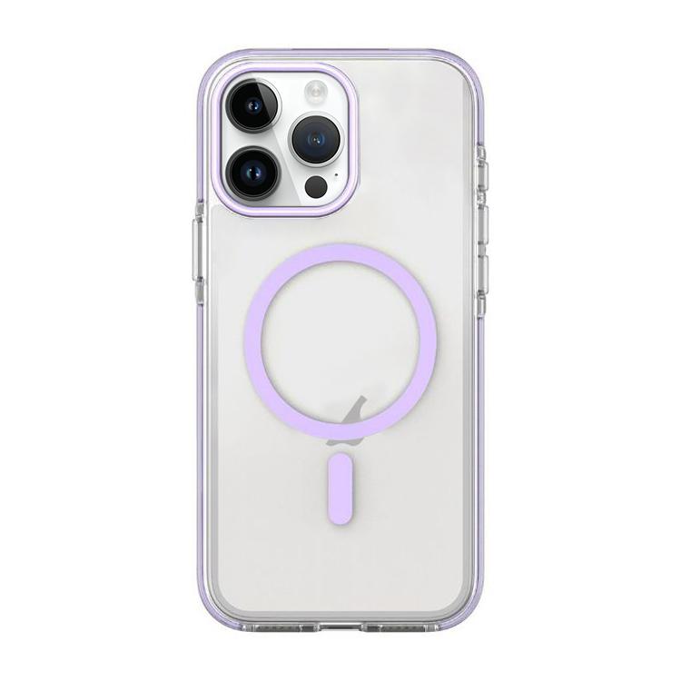 Dual-Color PC Hybrid TPU Magnetic Phone Case, For iPhone 12 / 12 Pro, For iPhone 12 Pro Max