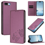 Strong Magnetic Dual Butterfly RFID Vegan Leather Phone Case, For iPhone X / XS, For iPhone XR, For iPhone XS Max, For iPhone 8 Plus / 7 Plus
