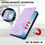 Strong Magnetic Dual Butterfly RFID Vegan Leather Phone Case, For iPhone 12 Pro Max, For iPhone 11 Pro Max, For iPhone 11, For iPhone 11 Pro