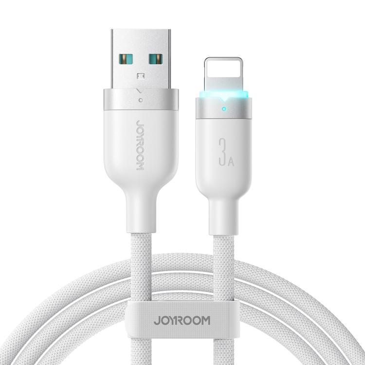 JOYROOM S-A63 StarWay Series 1.2m 3A USB-A to 8 Pin Auto Power-Off Fast Charging Data Cable, USB-A to 8 Pin
