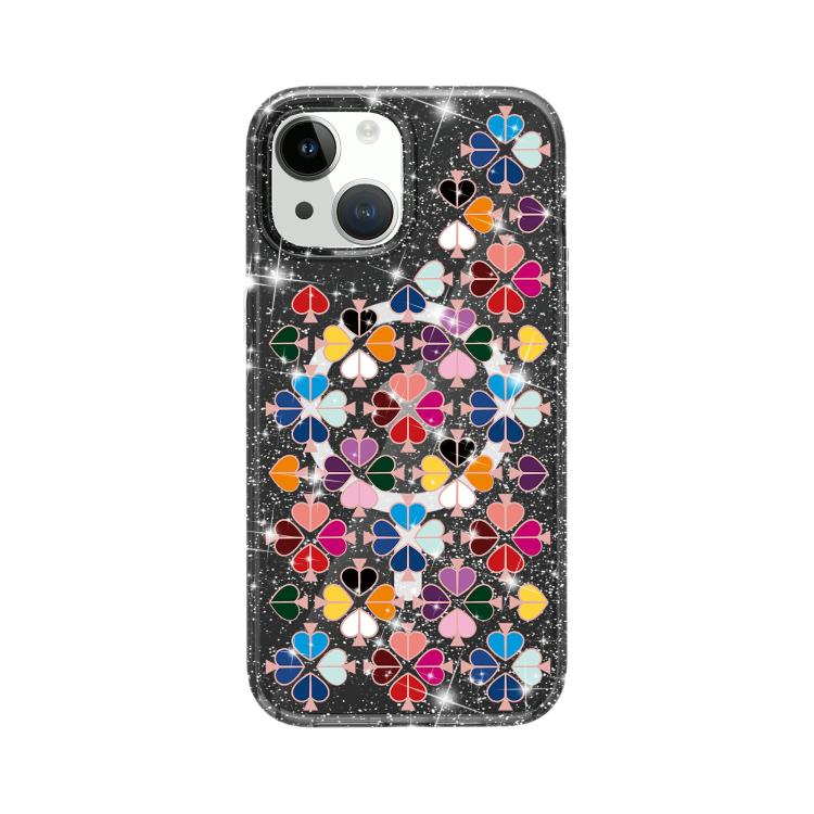 Glittering Crystal Red Heart Pattern Magnetic Phone Case, For iPhone 15, For iPhone 14 Plus, For iPhone 14, For iPhone 14 Pro, For iPhone 14 Pro Max, For iPhone 13 Pro Max, For iPhone 13 Pro, For iPhone 13