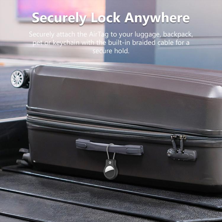 XDcase 4pcs Hollow PC Protective Case with Security Lock & Metal Strap, 4PCS