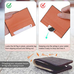 XDcase Ultra-Thin Wallet Card Design TPU Protective Case, For AirTag 2nd Gen / 1st Gen