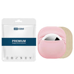 XDcase Elastic Fabric Back-adhesive Card Design Protective Case, For AirTag 2nd Gen / 1st Gen