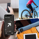 XDcase Elastic Fabric Back-adhesive Card Design Protective Case, For AirTag 2nd Gen / 1st Gen
