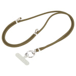 6mm Thick Adjustable Length Crossbody Mobile Phone Lanyard
