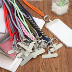 6mm Thick Adjustable Length Crossbody Mobile Phone Lanyard