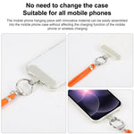 6mm Thick Adjustable Length Crossbody Mobile Phone Lanyard