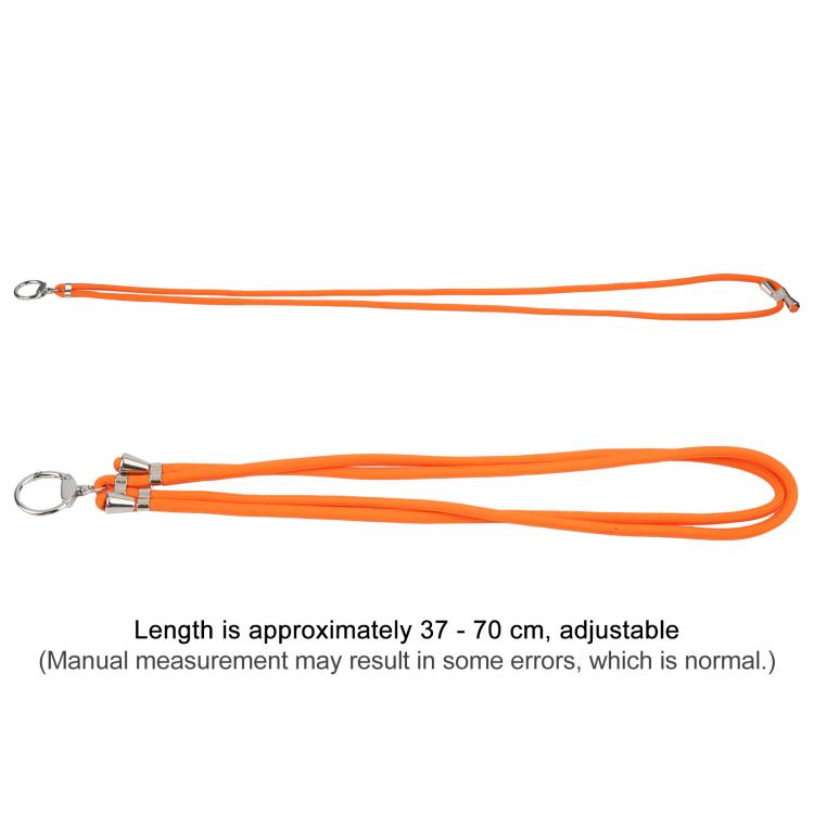 6mm Thick Adjustable Length Crossbody Mobile Phone Lanyard