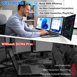 Blackview DCM6 Pro 14 inch Dual Screen Portable Laptop Extension Monitor with Stand, DCM6 Pro