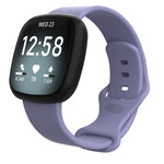 For Fitbit Versa 3 / Sense Silicone Replacement Strap Watchband, Size: S, Size: S