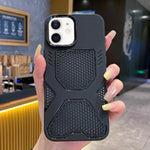X Armor Heat Dissipation TPU Phone Case, For iPhone 11