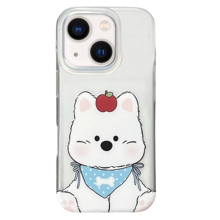 Double Layer Frosted Pattern TPU Phone Case, For iPhone 14 Pro Max, For iPhone 13