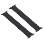Single-turn Woven Pattern Silicone Watchband For Apple Watch Series 6 & SE & 5 & 4 40mm / 3 & 2 & 1 38mm, S, M, L