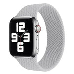 Single-turn Woven Pattern Silicone Watchband For Apple Watch Series 6 & SE & 5 & 4 40mm / 3 & 2 & 1 38mm, S, M, L