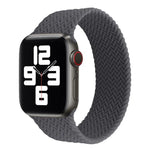 Single-turn Woven Pattern Silicone Watchband For Apple Watch Series 6 & SE & 5 & 4 40mm / 3 & 2 & 1 38mm, S, M, L