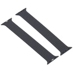 Single-turn Woven Pattern Silicone Watchband For Apple Watch Series 6 & SE & 5 & 4 44mm / 3 & 2 & 1 42mm, S, M, L