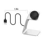 For Samsung R800 / Galaxy Watch Universal Aluminum Alloy Magnetic Charger Holder with Chip Protection, Support Fast Charging, For Samsung R800