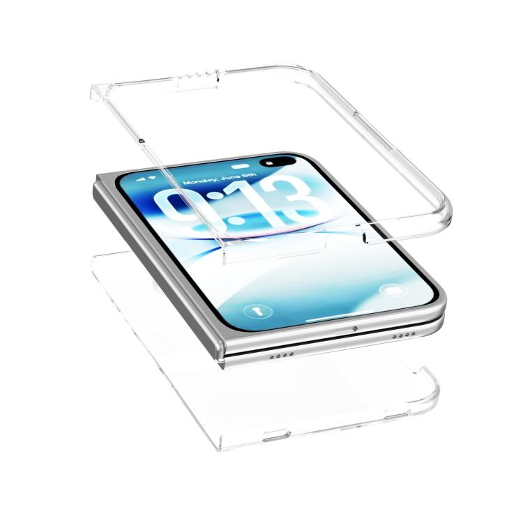 ABEEL Clear PC Phone Case, For iPhone Duo