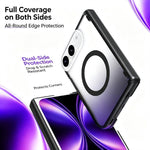 Spring Hinge Protection Magnetic Phone Case, For iPhone Duo