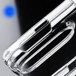 Transparent High-definition Three-section PC Phone Case with Hinge, For iPhone Duo