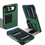 Three-dimensional Folding Holder PC Phone Case, For iPhone Duo