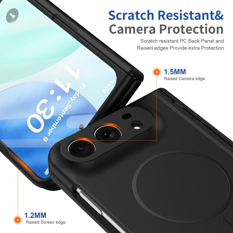 Full Cover HD Integrated Magnetic Hinge Folding Phone Case, For iPhone Duo