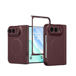 Full Cover HD Integrated Magnetic Hinge Folding Phone Case, For iPhone Duo