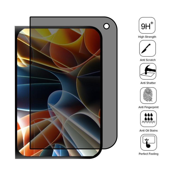 Dustproof 28-Degree Privacy Tempered Glass Film, For iPhone Duo Outer Screen