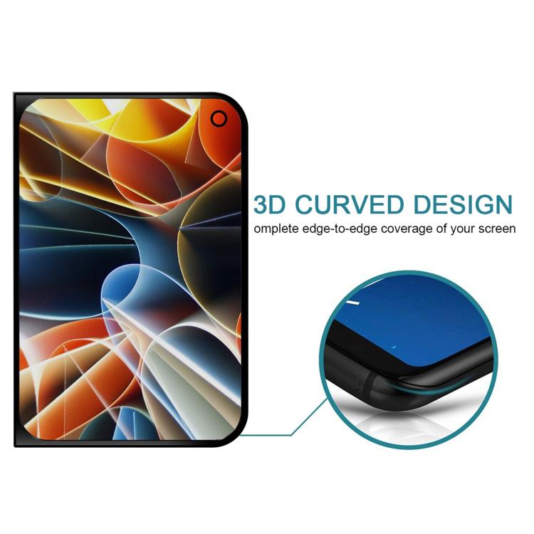 Dustproof 28-Degree Privacy Tempered Glass Film, For iPhone Duo Outer Screen