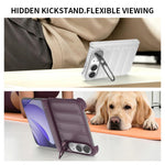 Magic Shield Camera Lens Holder Foldable PC Shockproof Phone Case, For iPhone Duo