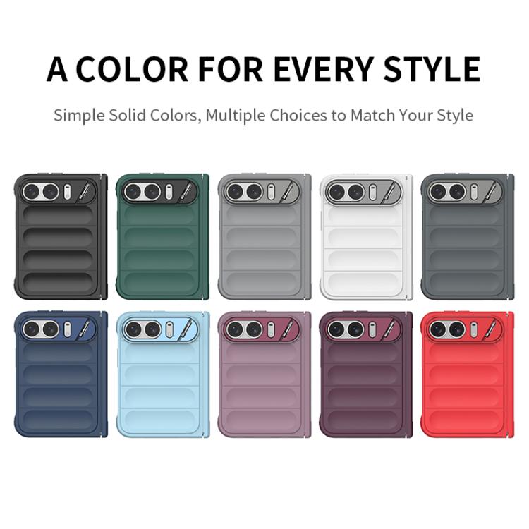 Magic Shield Camera Lens Holder Foldable PC Shockproof Phone Case, For iPhone Duo