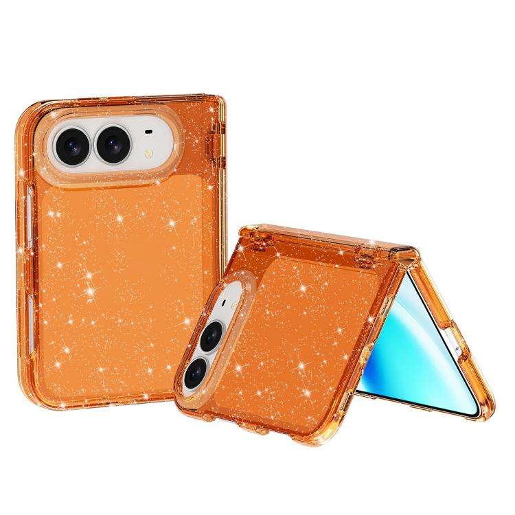 Shockproof Terminator Glitter Powder Phone Case, For iPhone Duo