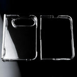 Clear Central Axis PC Phone Case, For iPhone Duo