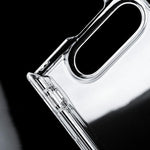 Clear Central Axis PC Phone Case, For iPhone Duo