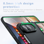 Armor Big Pore PC Hybrid TPU Phone Case, For iPhone Duo