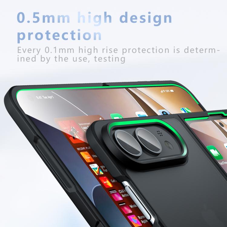 Armor Big Pore PC Hybrid TPU Phone Case, For iPhone Duo