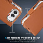 ABEEL RFID Side Buckle Leather Phone Case, For iPhone Duo