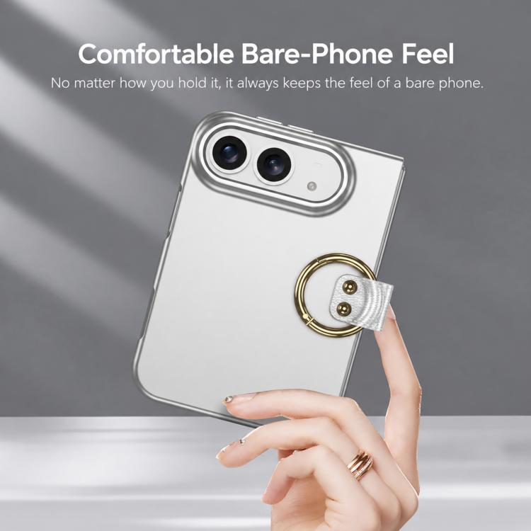 GKK Integrated Ultra-thin PC Full Coverage Phone Case with Ring Holder, For iPhone Duo