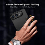 GKK Integrated Ultra-thin PC Full Coverage Phone Case with Ring Holder, For iPhone Duo