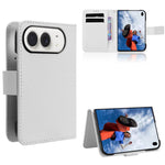 Diamond Texture Leather Phone Case, For iPhone Duo